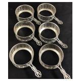 (6) LATE 19TH CENTURY WALLACE STERLING SILVER