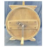Richmond Cedar Works Antique Hand Crank Wood
