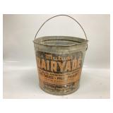 Vtg, Mutual Dairyade feed bucket from the 1940