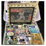 ASSORTED BASEBALL & FOOTBALL TRADING CARDS,