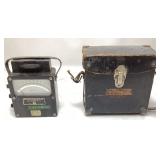 VTG. WESTON INSTRUMENTS MODEL 433 A.C. VOLTMETER