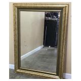 WHITE FURNITURE CO GOLD WALL MIRROR