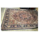 KARASTAN HERIZ #726 STYLE WOOL RUG, 8.8x12ft