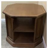 BRANDT CHAPELWOOD CHERRY OCTAGONAL 3-TIER ACCENT