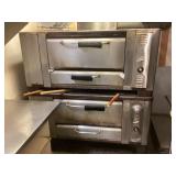 VTG. EASTERN STAINLESS COMMERCIAL DOUBLE DECK GAS