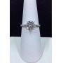 2.4 carat Fire and Ice Diamond set in Platinum