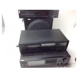 ONKYO RACK SYSTEM - RECEIVER/CD/CASSETTE &