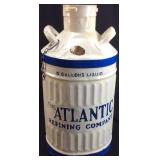 10 GALLON ATLANTIC OIL CAN