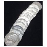 11 Silver War Nickels 35% Silver