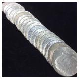 20 Kennedy Half Dollars 90% Silver