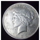 1923 Peace Silver Dollar