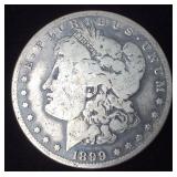 1899 Morgan Silver Dollar