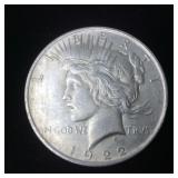 1922 Peace Silver Dollar