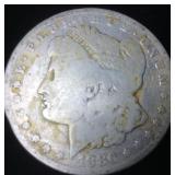 1880 Morgan Silver Dollar