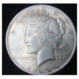 1922 Peace Silver Dollar