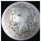 1922 Peace Silver Dollar