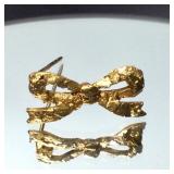 14KT GOLD BOW 1.0DWT