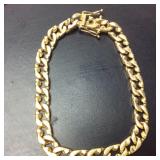 14KT GOLD BRACELET 19.5 DWT