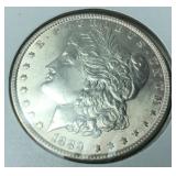 HIGH GRADE 1889 MORGAN SILVER DOLLAR