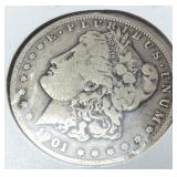 1901 MORGAN SILVER DOLLAR