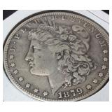 1879 MORGAN SILVER DOLLAR