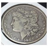 1900 MORGAN SILVER DOLLAR
