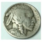 1914 S BUFFALO NICKEL GOOD CONDITON