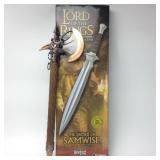 Lotr The Sword Of Samwise W/ Display Dragon Axe