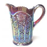CARNIVAL GLASS PITCHER