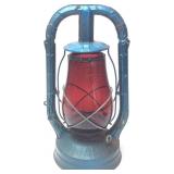 VINTAGE DIETZ MONARCH RED GLOBE LANTERN
