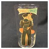 RARE PROTECT OUR SHORE WWI GLASS