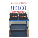 DELCO BATTERY SHELF DISPLAY