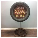 JOES USED TIRES DISPLAY