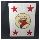 TEXACO FIRE CHIEF CABINET