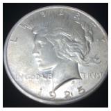 1925 SILVER PEACE DOLLAR PHILLY MINT 1925 SILVER PEACE DOLLAR PHILLY MINT