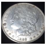 1889 SILVER MORGAN DOLLAR PHILLY MINT 1889 SILVER MORGAN DOLLAR PHILLY MINT