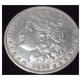 1887 SILVER MORGAN DOLLAR PHILLY MINT