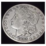 1885 SILVER MORGAN NEW ORLEANS MINT 1885 SILVER MORGAN NEW ORLEANS MINT