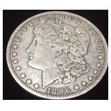 1896 SILVER MORGAN NEW ORLEANS MINT 1896 SILVER MORGAN NEW ORLEANS MINT