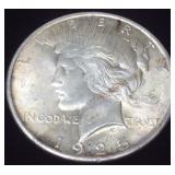 1925 SILVER PEACE DOLLAR