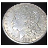 1991 SILVER MORGAN SAN FRANCISCO MINT 1991 SILVER MORGAN SAN FRANCISCO MINT