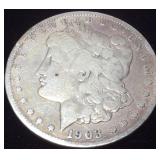 1903 SILVER MORGAN SAN FRANCISCO MINT 1903 SILVER MORGAN SAN FRANCISCO MINT