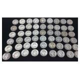 (54) 90% SILVER WASHINGTON QUARTERS