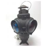 ANTIQUE RAILROAD LANTERN LIGHT ANTIQUE RAILROAD LANTERN LIGHT