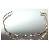 1.55DWT 10KT WHITE & YELLOW GOLD BRACELET 1.55DWT 10KT WHITE & YELLOW GOLD BRACELET