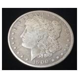 1900 MORGAN SILVER DOLLAR NEW ORLEANS MINT 1900 MORGAN SILVER DOLLAR NEW ORLEANS MINT