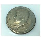 1972 KENNEDY HALF DOLLAR MINT DEFECT 1972 KENNEDY HALF DOLLAR MINT DEFECT
