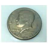 1972 KENNEDY HALF DOLLAR MINT DEFECT