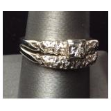 3.0DWT 14kt WHITE GOLD WEDDING SET 3.0DWT 14kt WHITE GOLD WEDDING SET