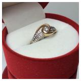 3.1 DWT 14KT APPROX .2 PT DIAMOND CENTER 3.1 DWT 14KT APPROX .2 PT DIAMOND CENTER
